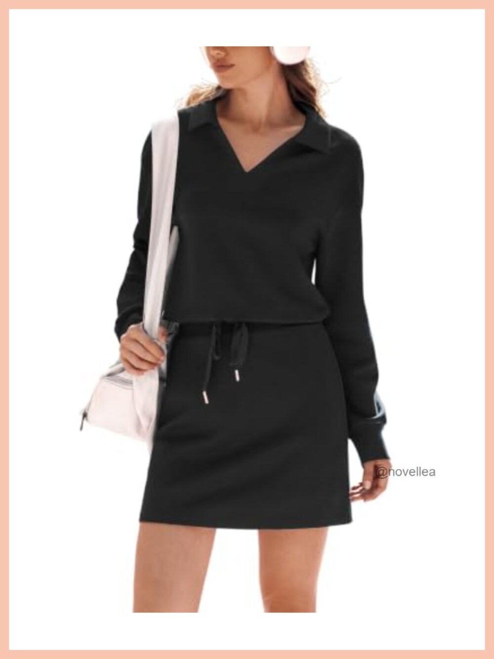 Women's 2 Piece Lounge Set Sweatshirt & Skort Tracksuit Active Casual